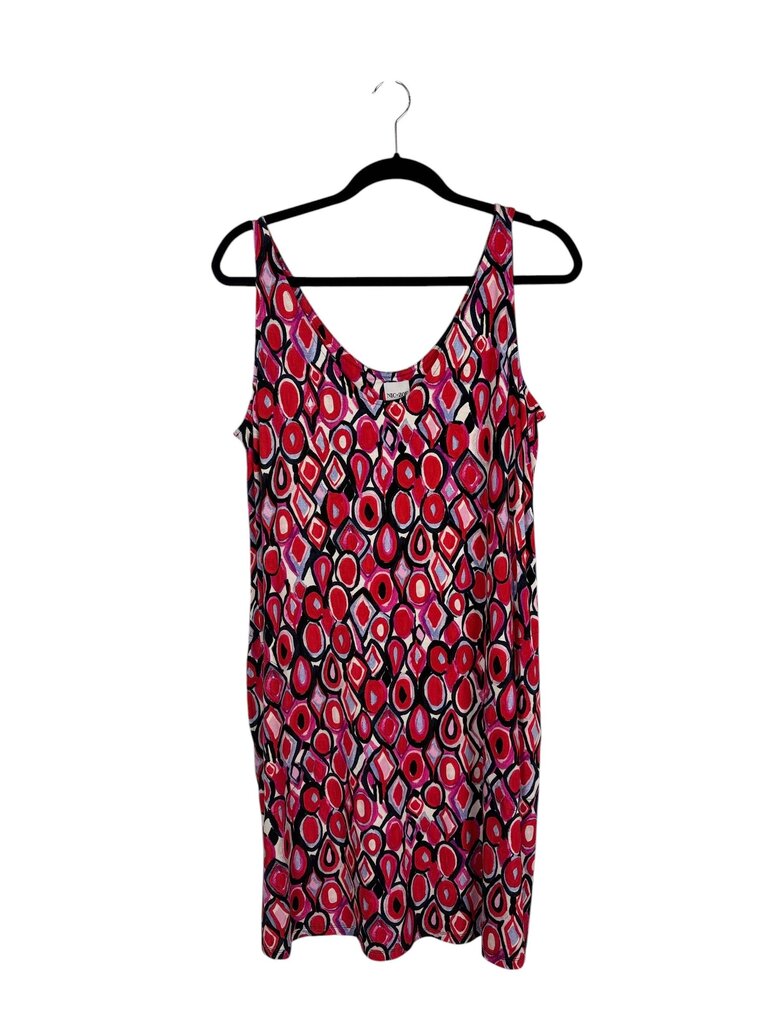 NIC + ZOE GEO CIRCLE PATTERN DRESS