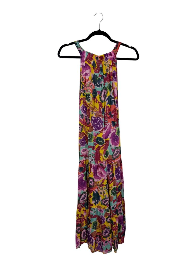 ANTHROPOLOGIE FLORAL TIERED DRESS