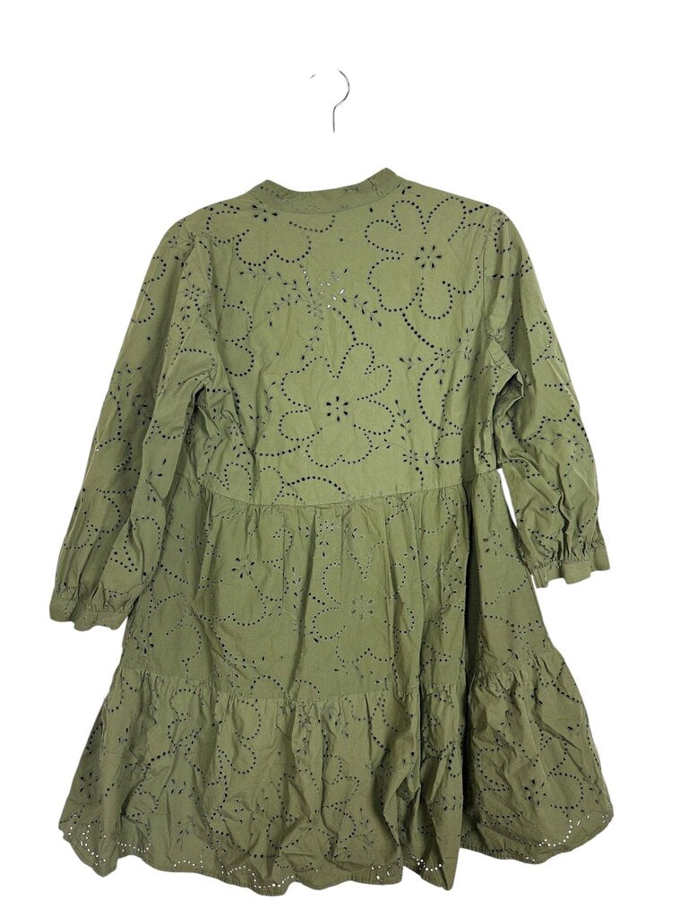 ZARA EYELET DRESS