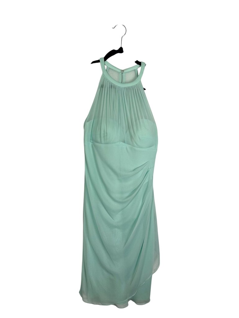 DAVID'S BRIDAL MESH BODYCON DRESS