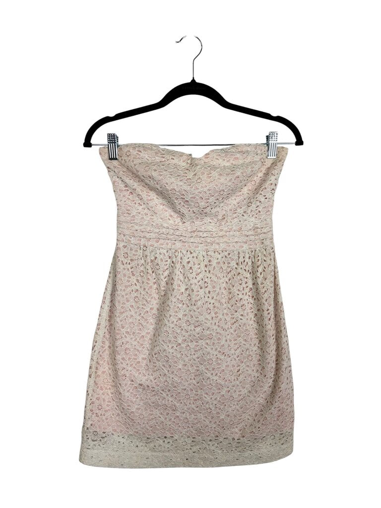 PINS & NEEDLES STRAPLESS LACE DRESS