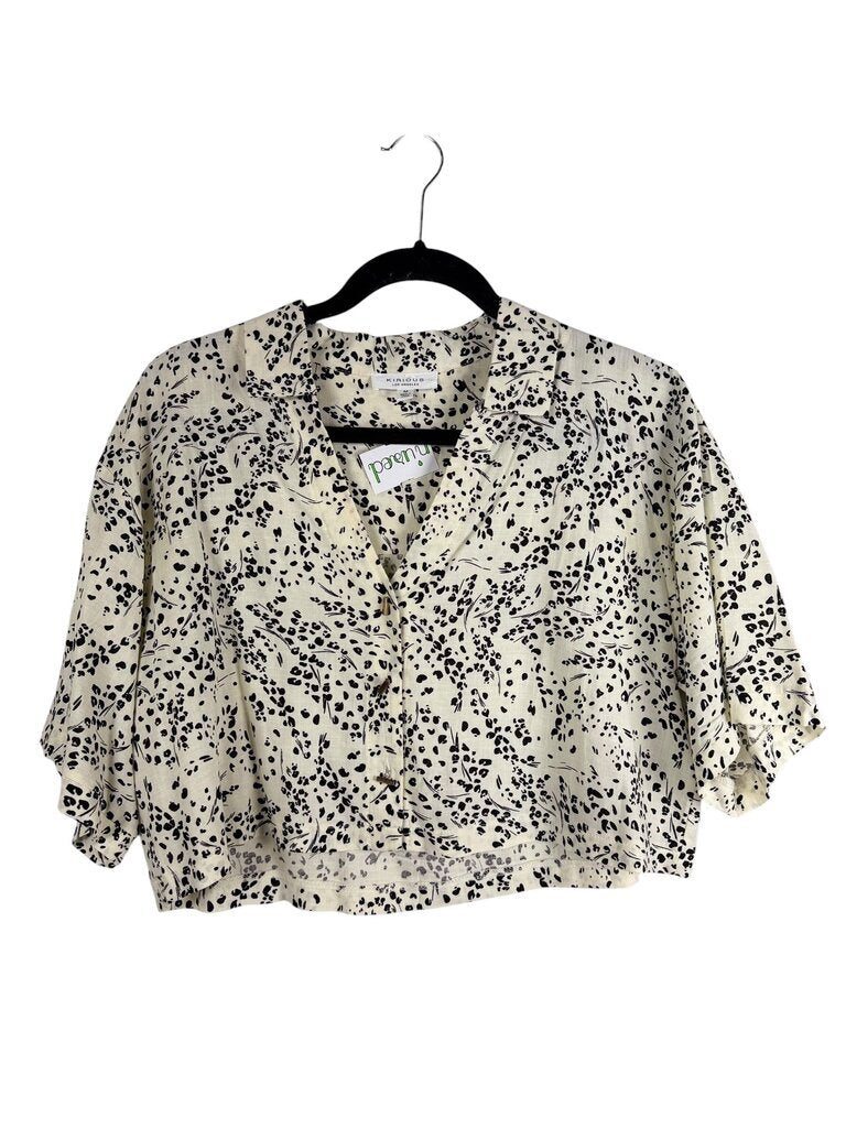 KIRIOUS PATTERN BUTTON DOWN