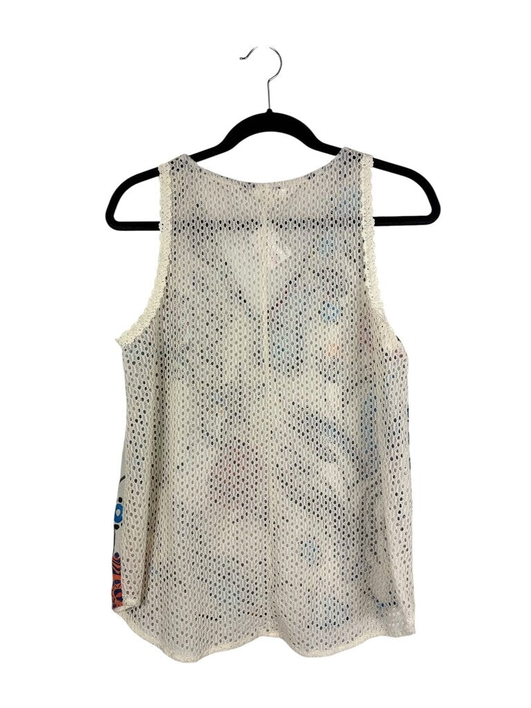 WESTON CROCHET BACK PAISLEY TOP