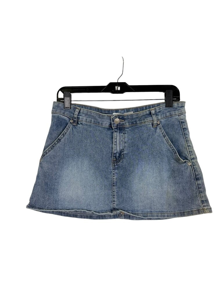 ALMOST FAMOUS DENIM MIDI SKIRT