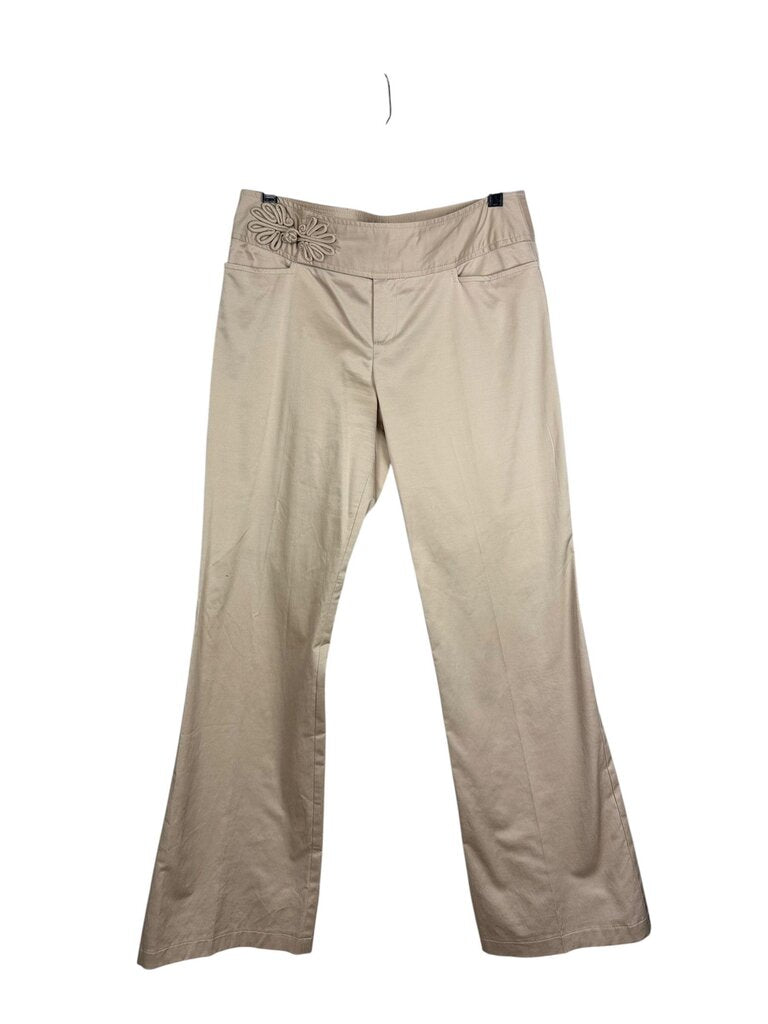 NANETTE LEPORE TOGGLE DETAIL TROUSERS