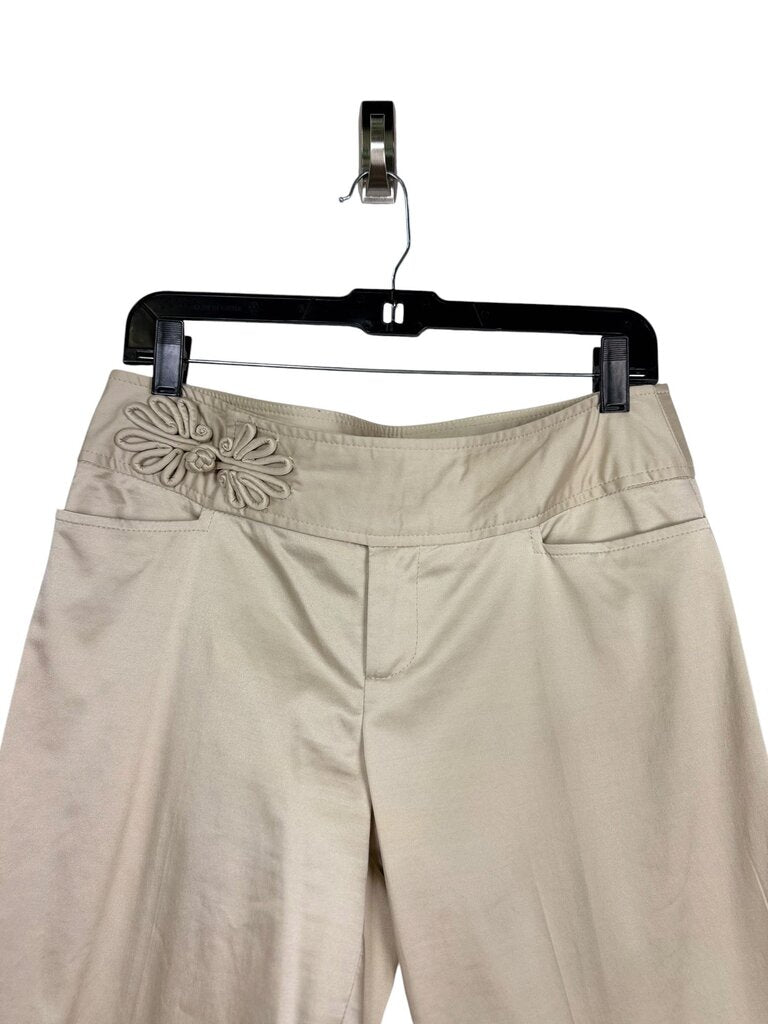 NANETTE LEPORE TOGGLE DETAIL TROUSERS