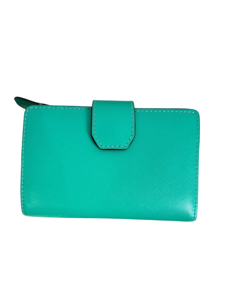 COACH SAFFIANO BRI-FOLD LEATHER WALLET