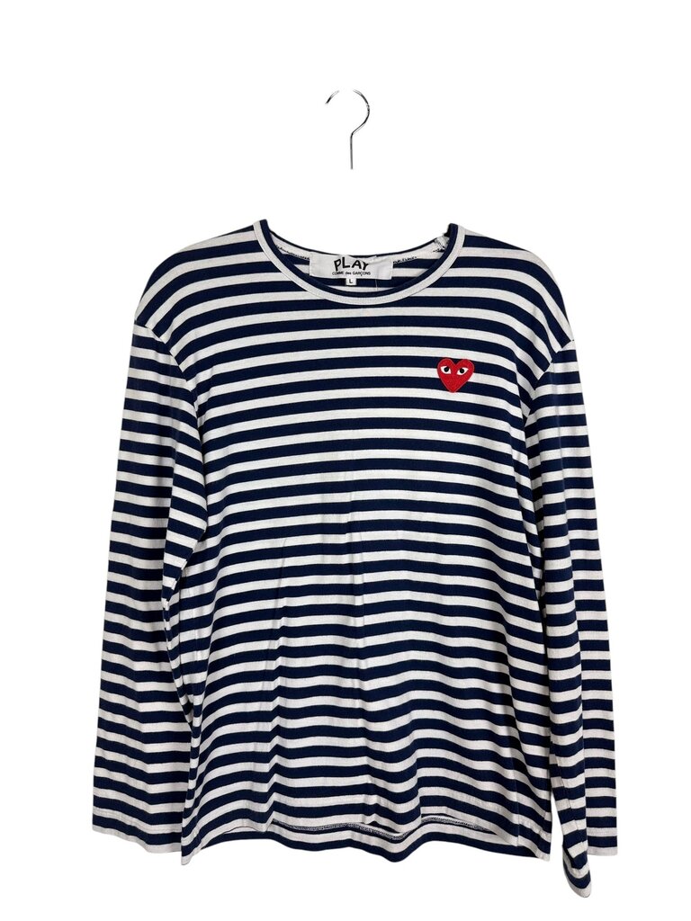 PLAY COMME DE GARCONS STRIPE TOP