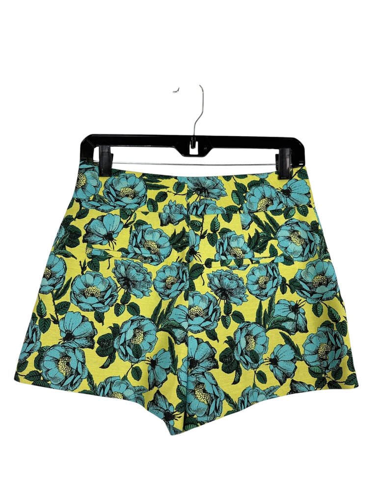 ALICE & OLIVIA FLORAL MINI SHORTS