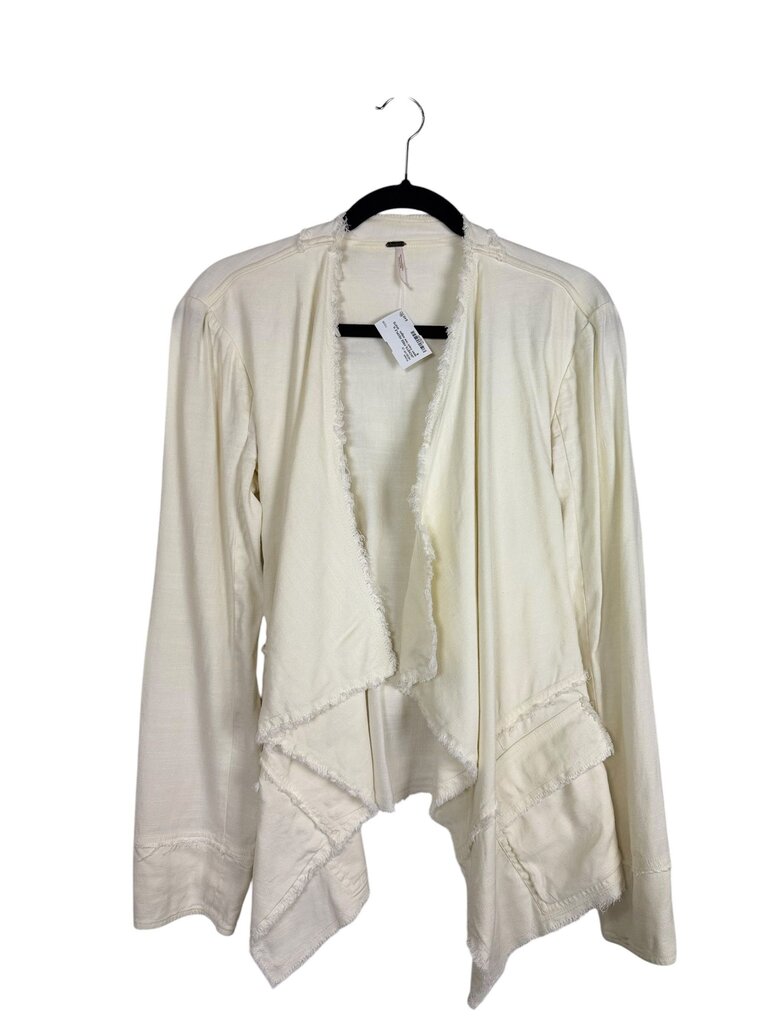 FREE PEOPLE FRAYED OPEN JACKET