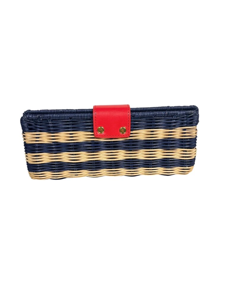 J. CREW STRAW CLUTCH