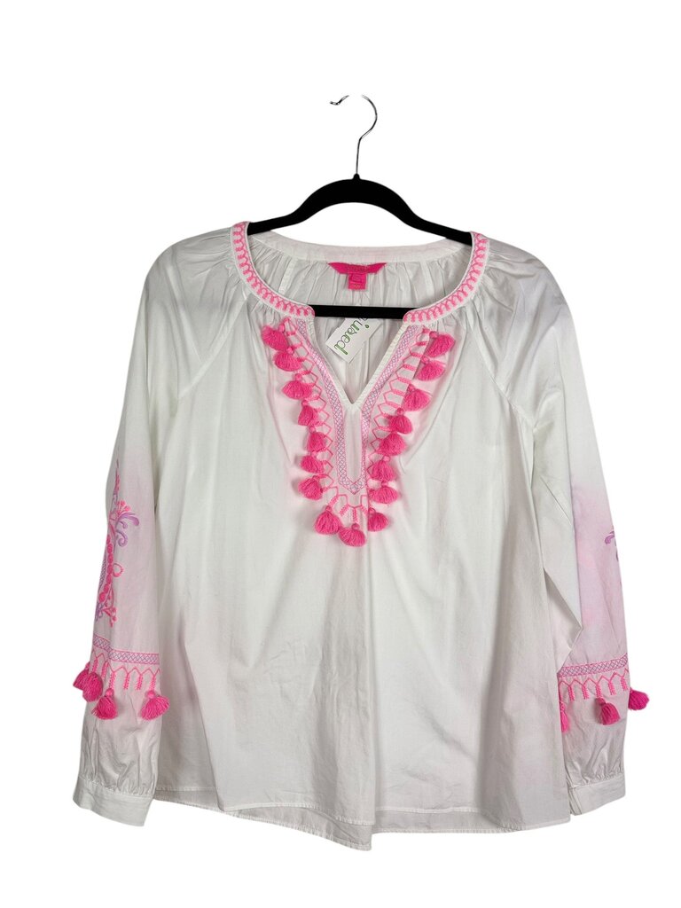 LILLY PULITZER EMBROIDERED TUNIC