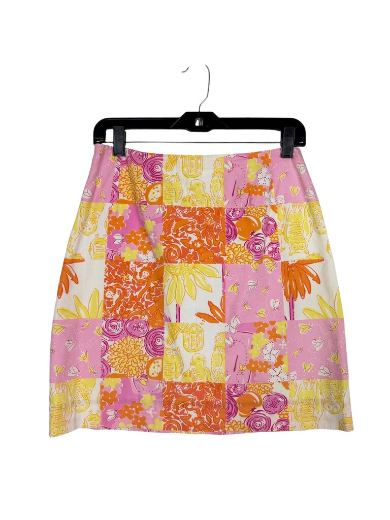 LILLY PULITZER PATCHWORK SKIRT