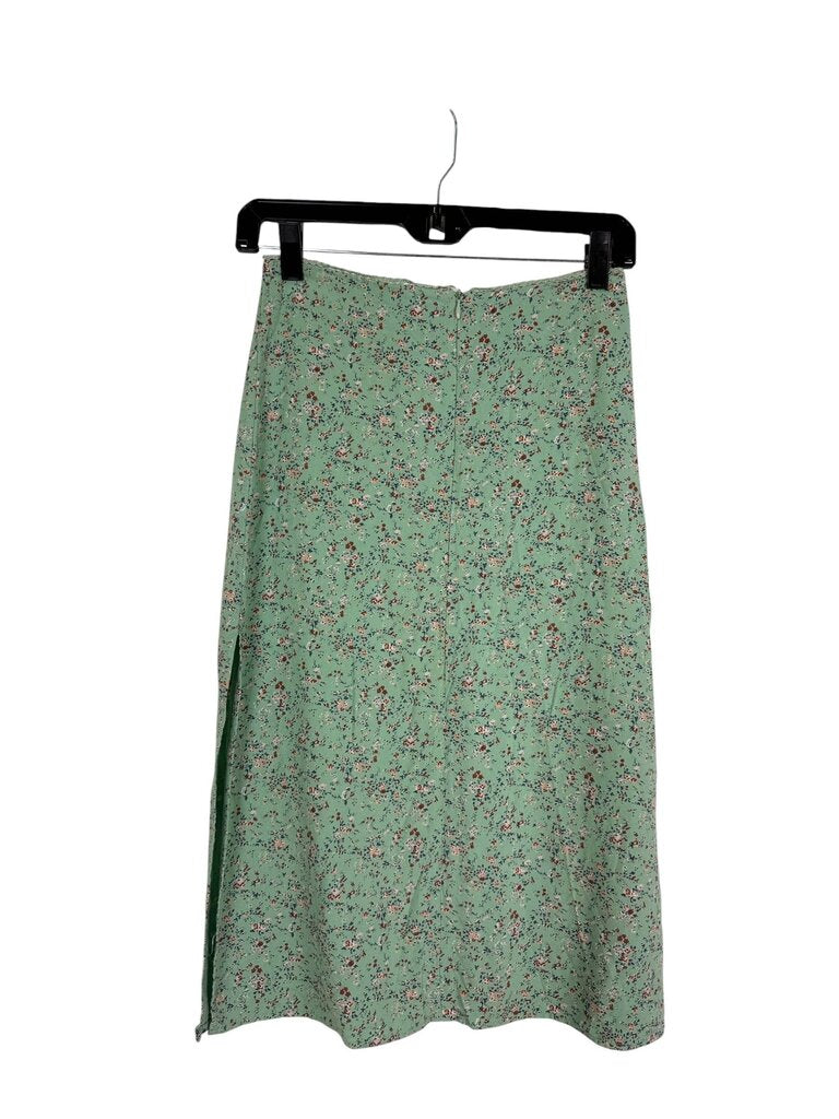 JOHN GALT FLORAL MIDI SKIRT