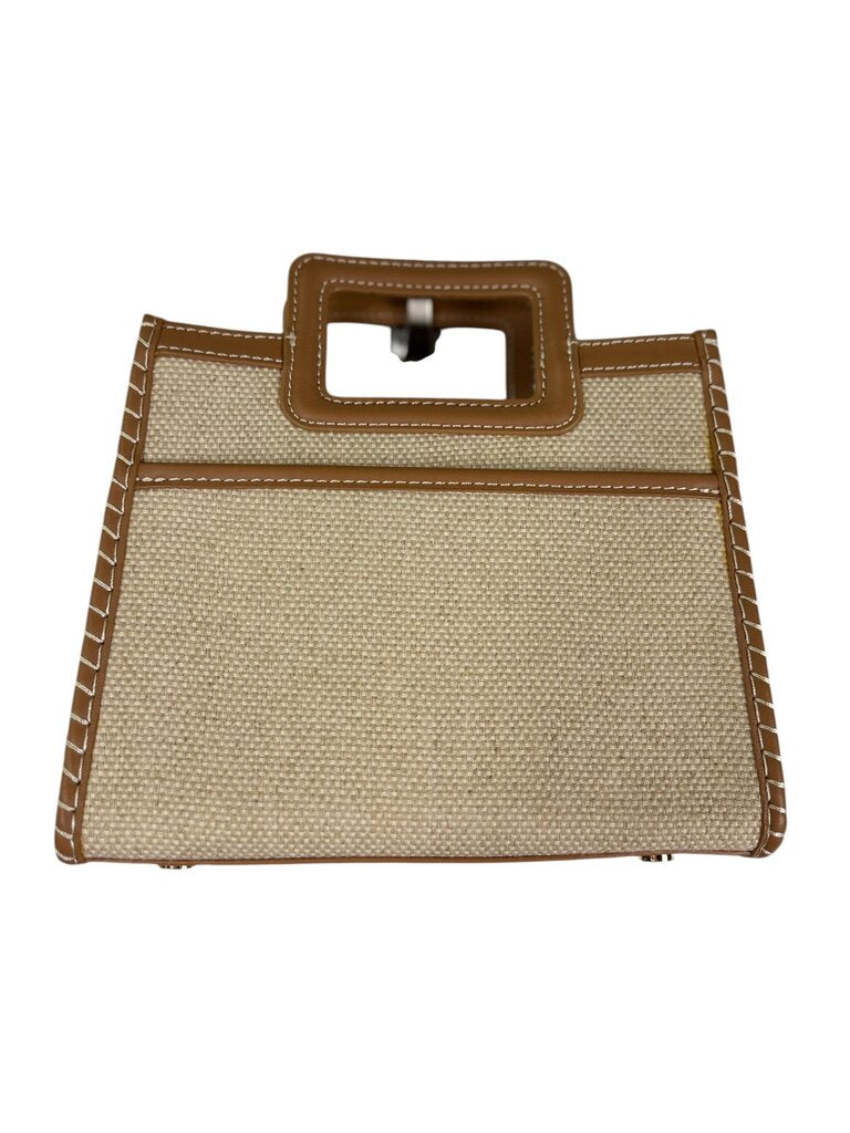 SPARTINA STRAW EMBROIDERED HANDBAG