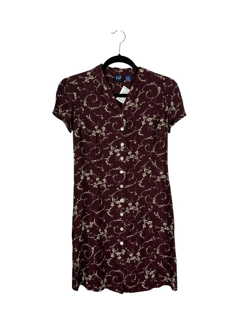 GAP FLORAL SHIRT DRESS