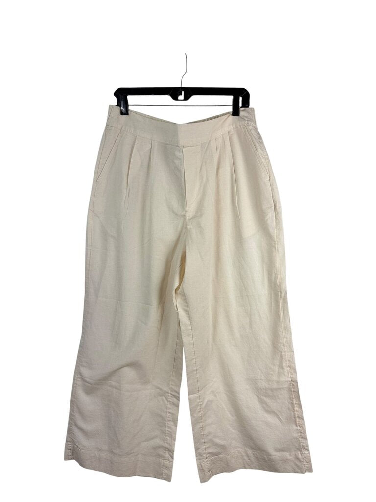 PACT COTTON & LINEN BLEND PANTS