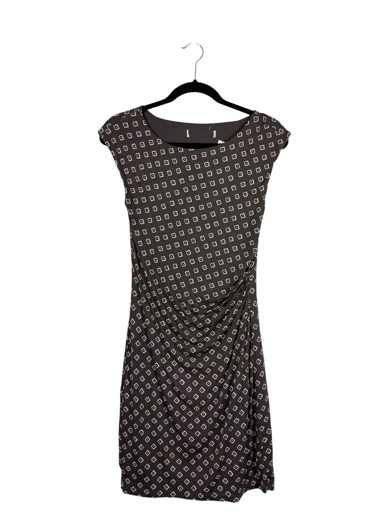 GEO PRINT SHEATH DRESS