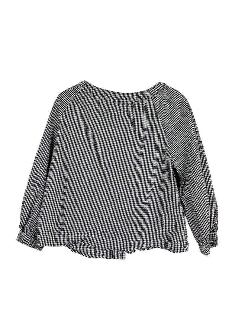 LIVE A LITTLE GINGHAM CARDIGAN