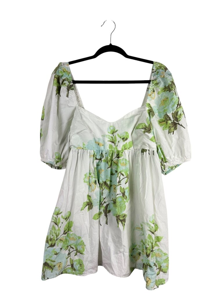 FREE PEOPLE FLORAL BABYDOLL DRESS