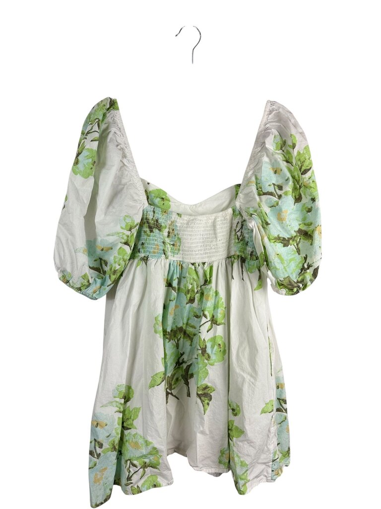 FREE PEOPLE FLORAL BABYDOLL DRESS