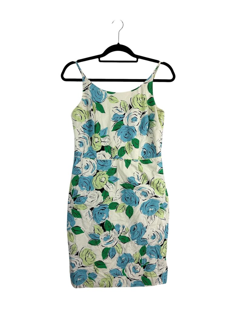 ANN TAYLOR FACTORY ROSE PRINT DRESS