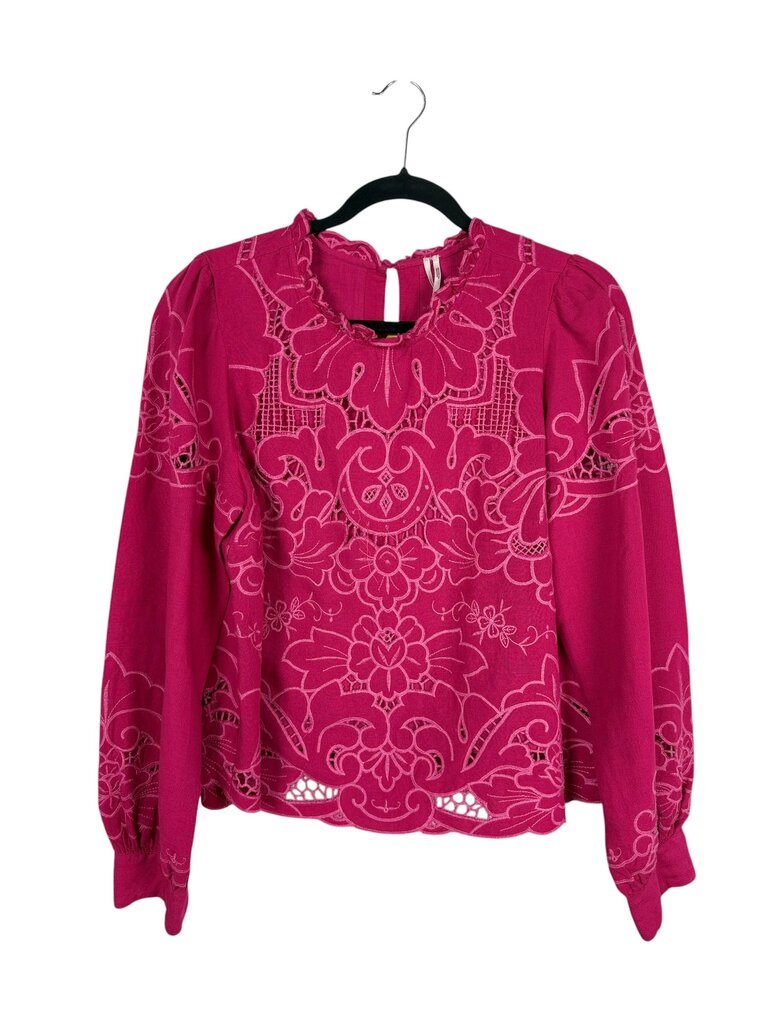 ANTHROPOLOGIE FLORAL BLOUSE