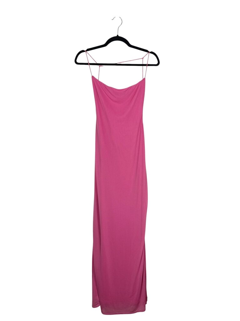 HYFVE MESH OPEN BACK MAXI DRESS