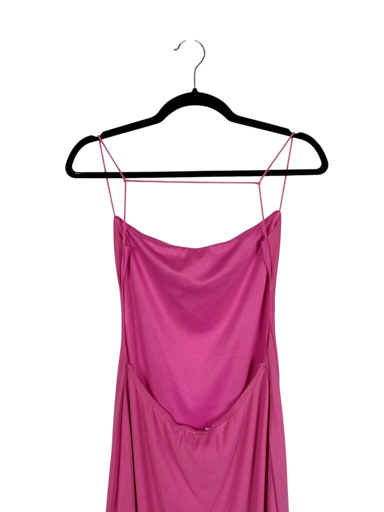 HYFVE MESH OPEN BACK MAXI DRESS