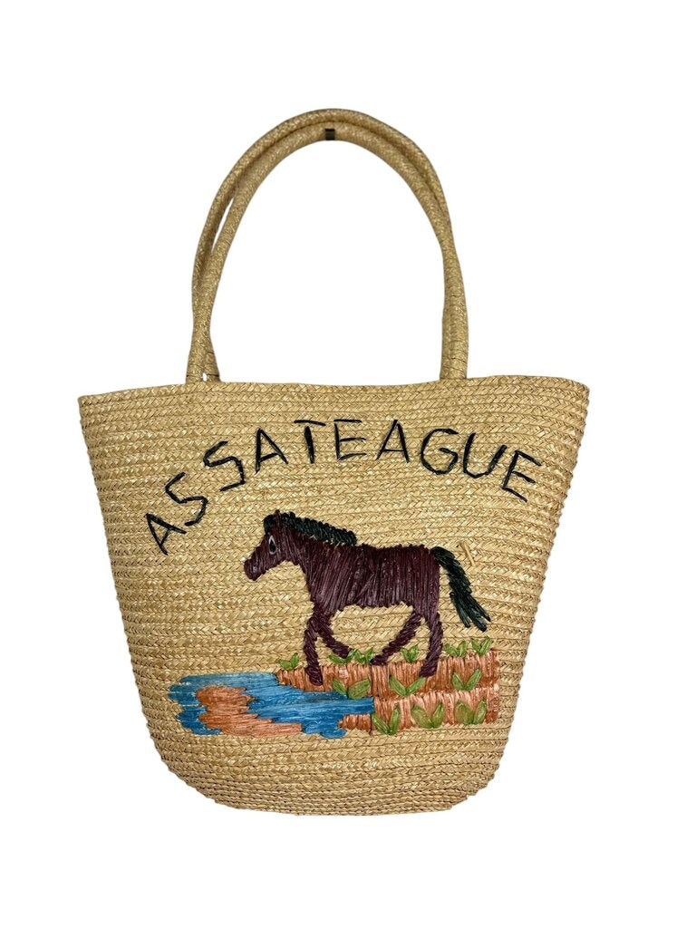 ASSATEAGUE STRAW BAG