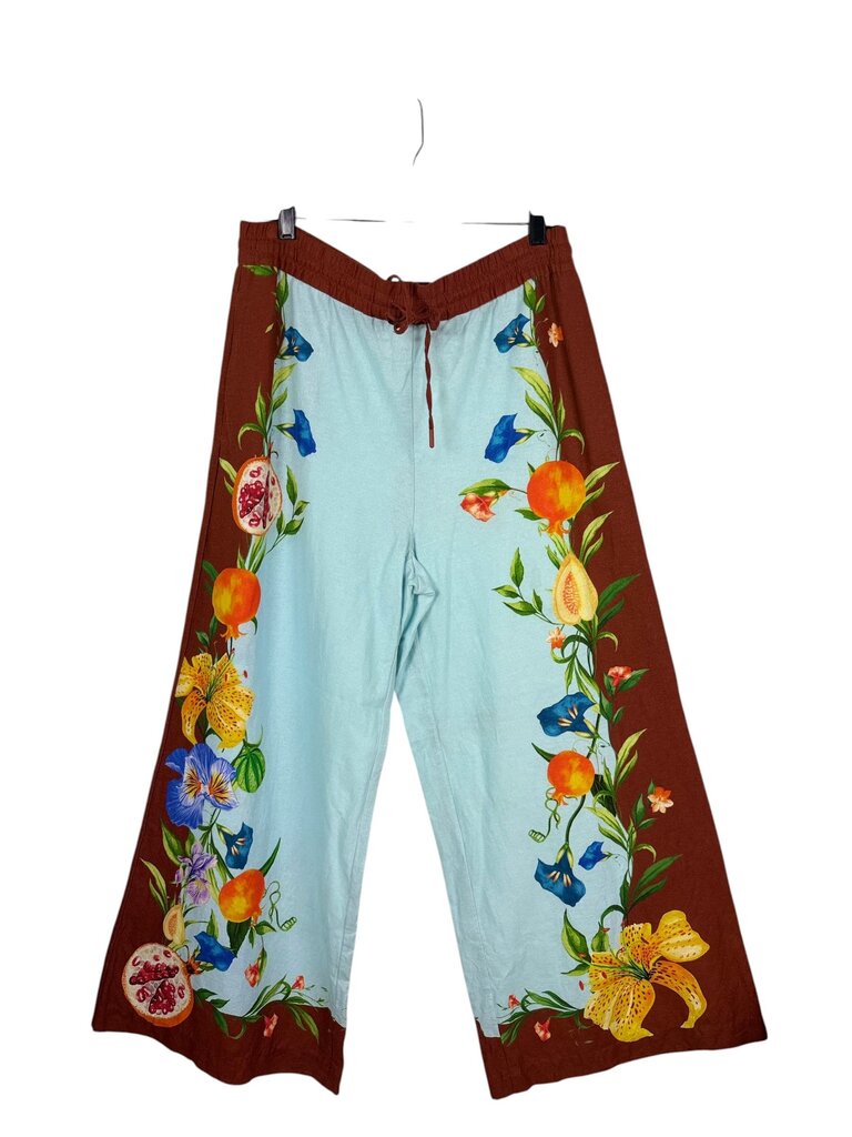 MAISON D' AMELIE FRUIT & FLOWER PRINT PANTS