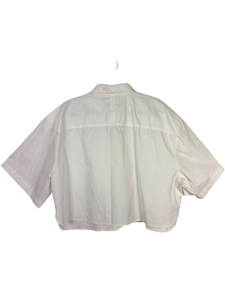 BANANA REPUBLIC CROPPED BUTTON DOWN