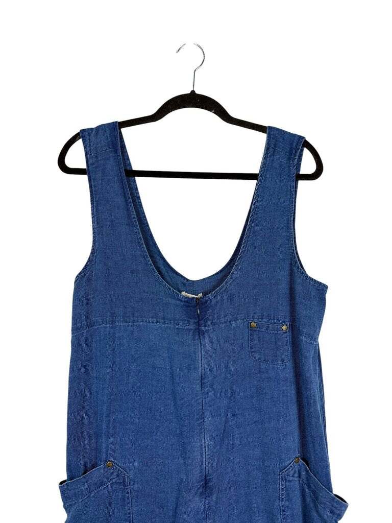 PILCRO DENIM JUMPSUIT