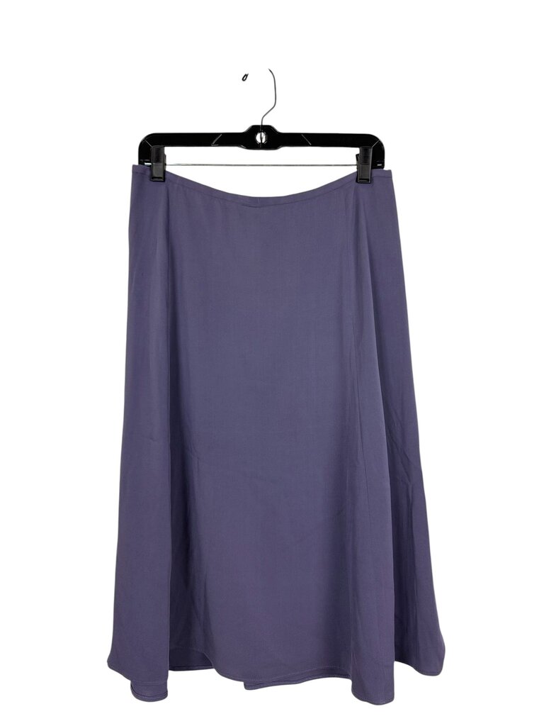 EILEEN FISHER SATIN MIDI SKIRT