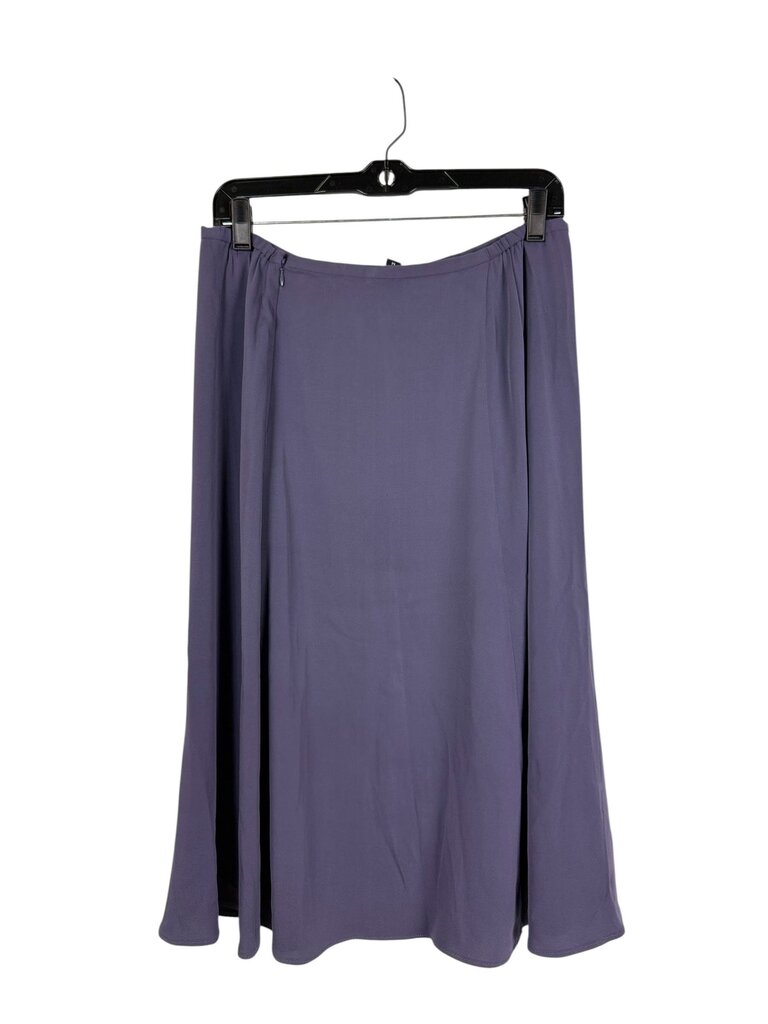 EILEEN FISHER SATIN MIDI SKIRT