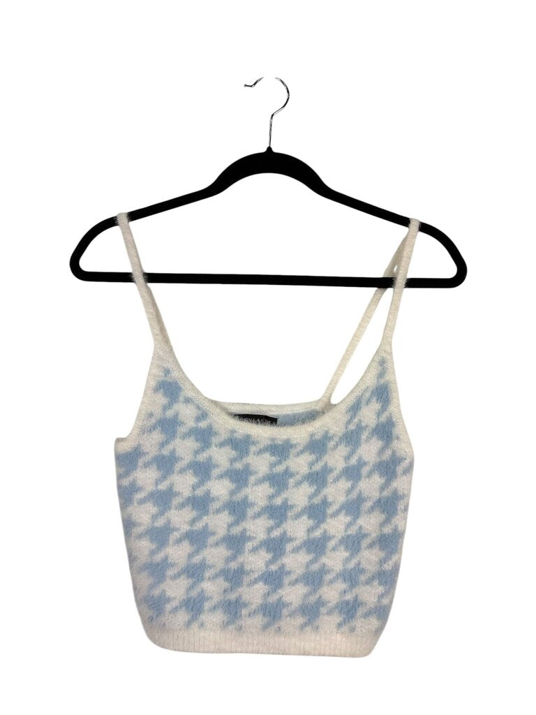KENDALL & KYLIE HOUNDSTOOTH FUZZY TANK