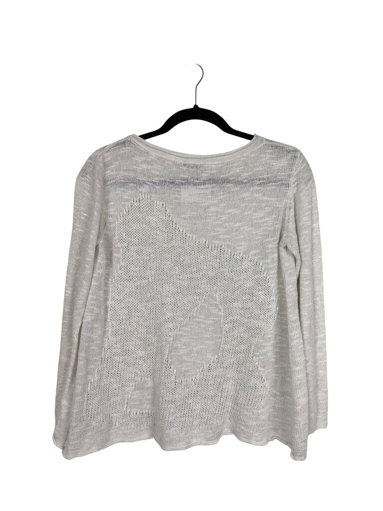 LAFAYETTE 148 LINEN BLEND SWEATER