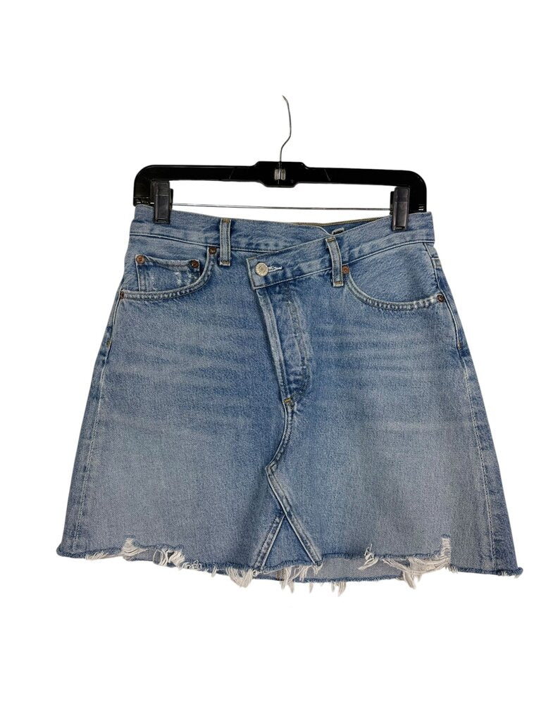 AGOLDE DENIM MINI SKIRT
