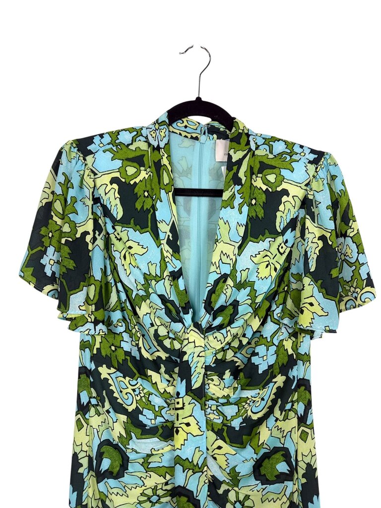 CINQ A SEPT FLORAL PRINT DRESS
