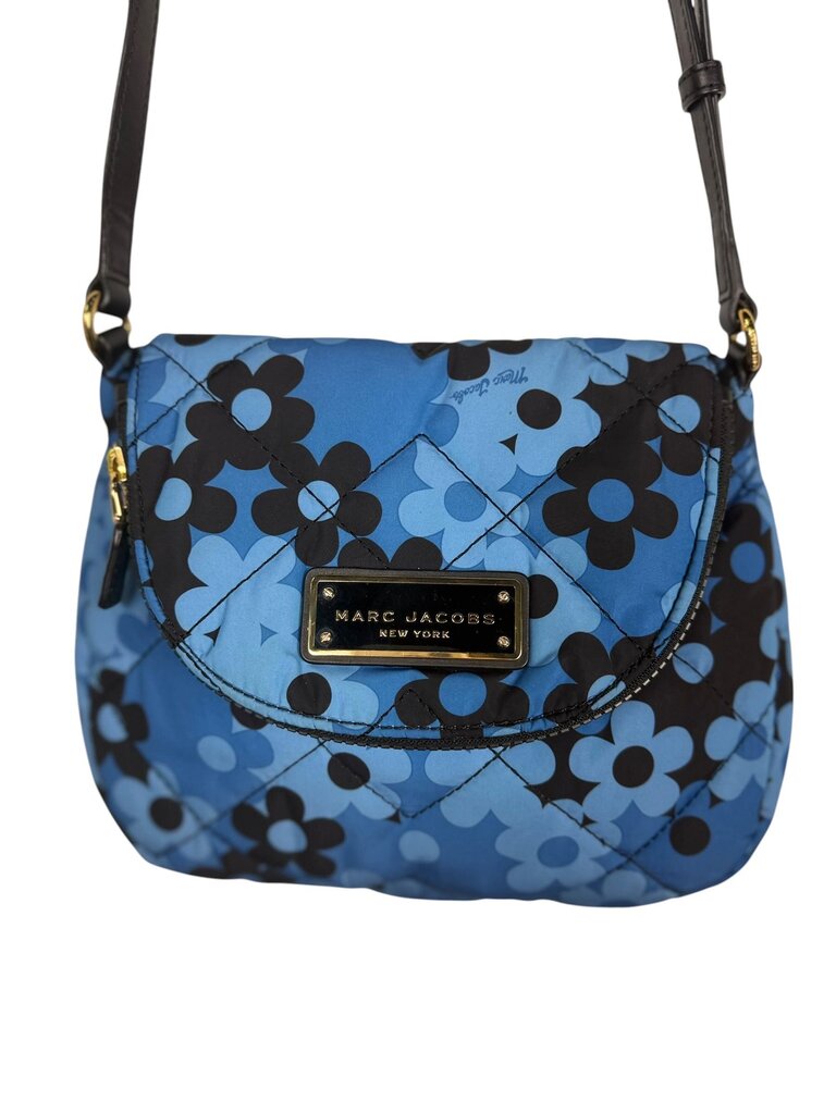 MARC JACOBS QUILTED FLORAL NYLON CROSSBODY