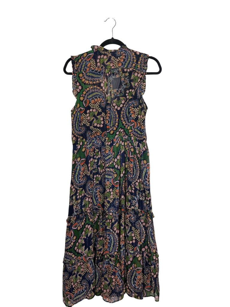 ANTHROPOLOGIE PAISLEY MIDI DRESS