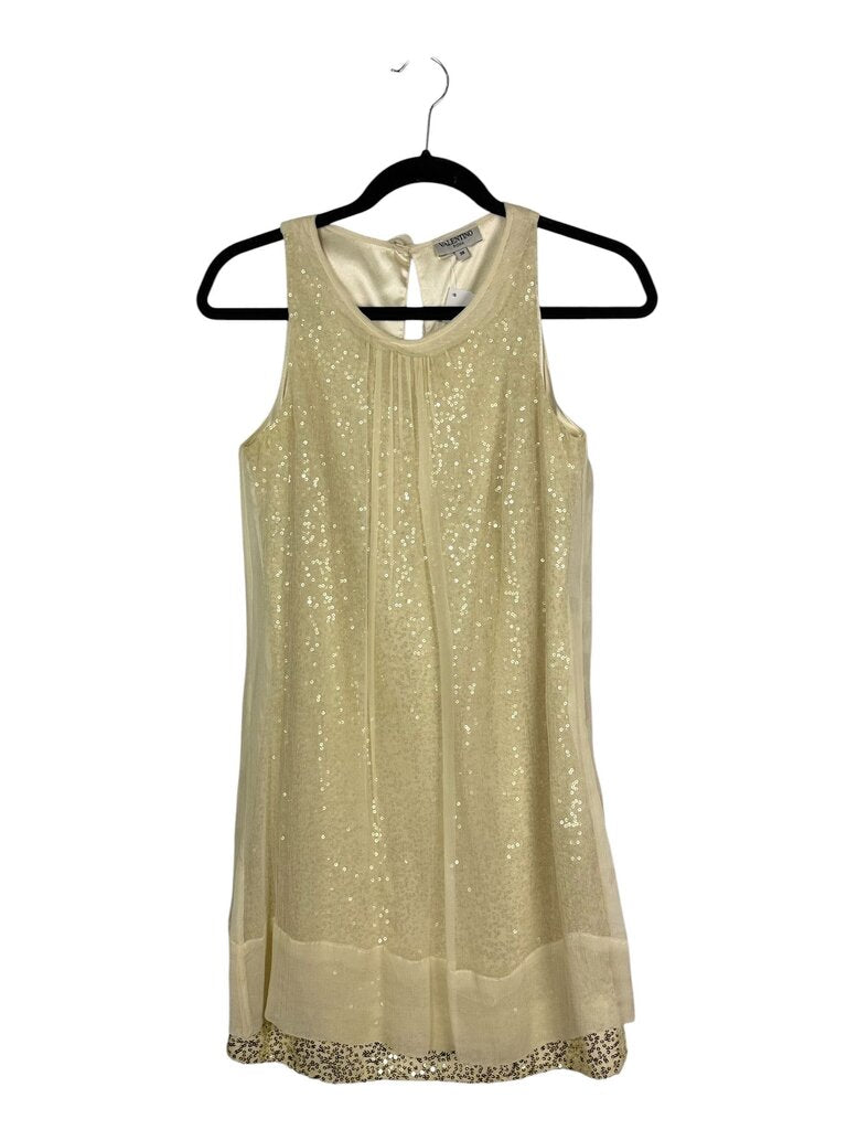 VALENTINO ROMA SHIMMER SHIFT DRESS