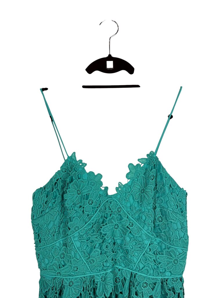DONNA MORGAN LACE MIDI DRESS