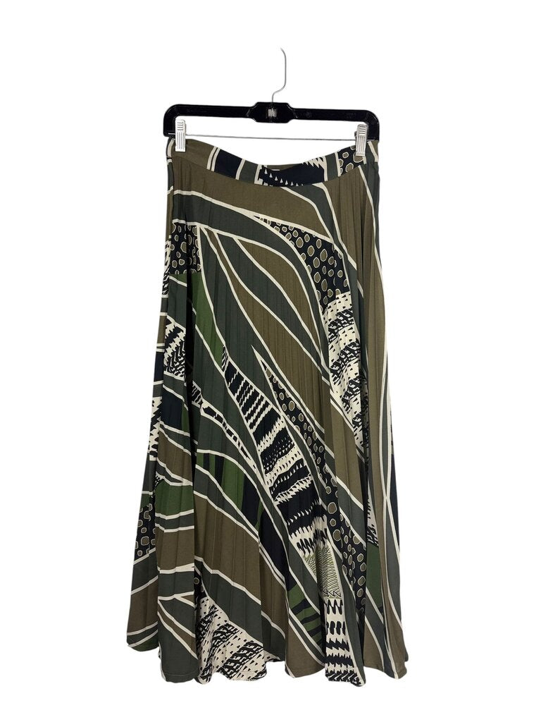 ZARA ACCORDION PLEATED MIDI SKIRT