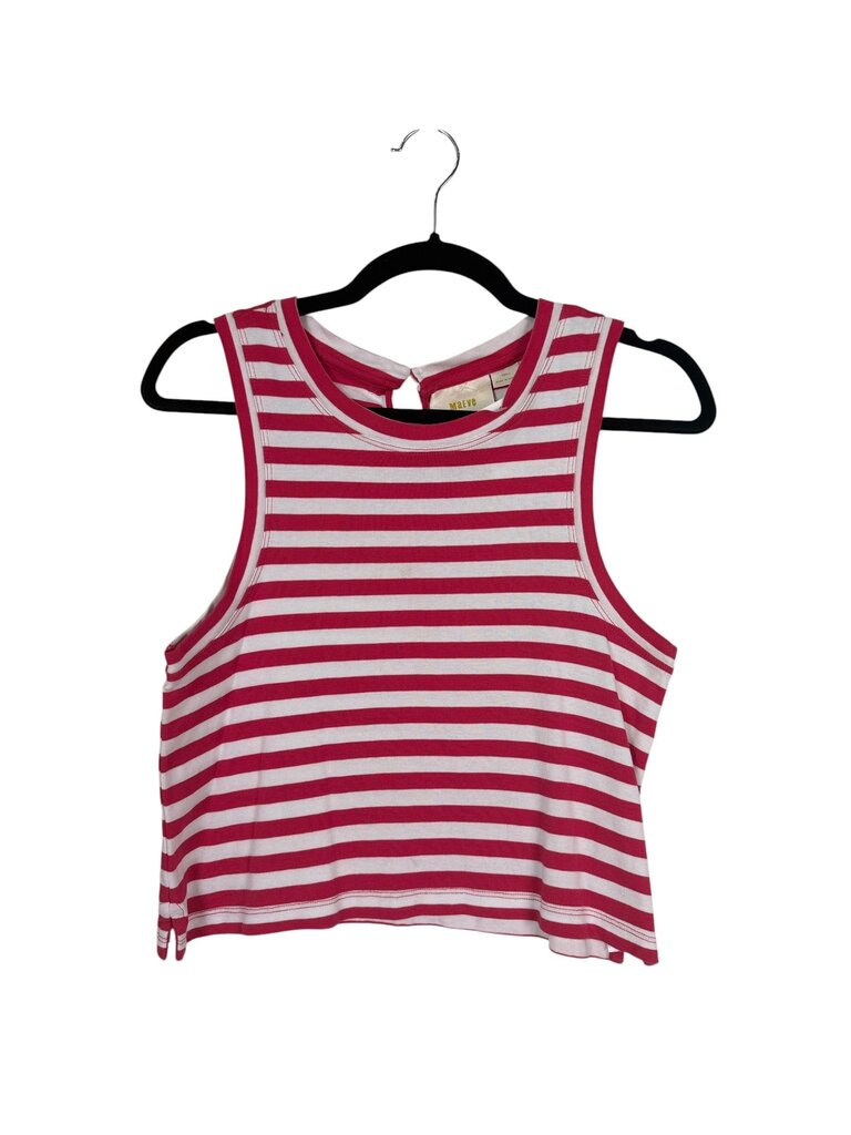 MAEVE STRIPE CROP TOP