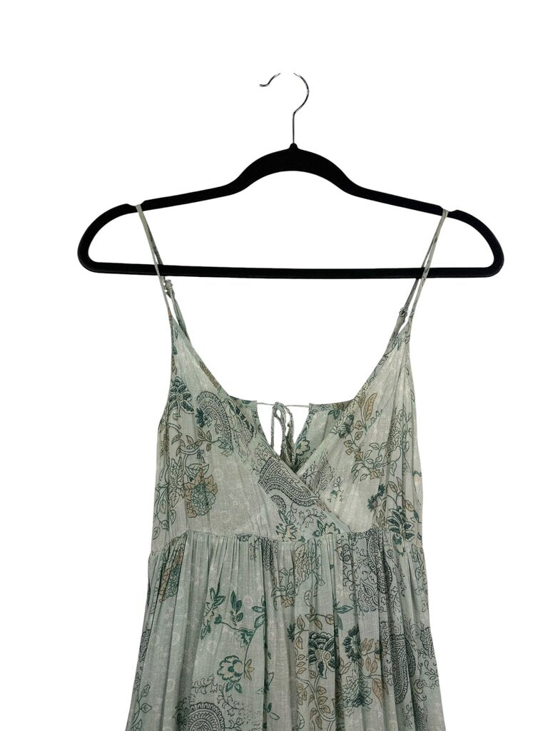 PORRIDGE PAISLEY PRINT MAXI DRESS