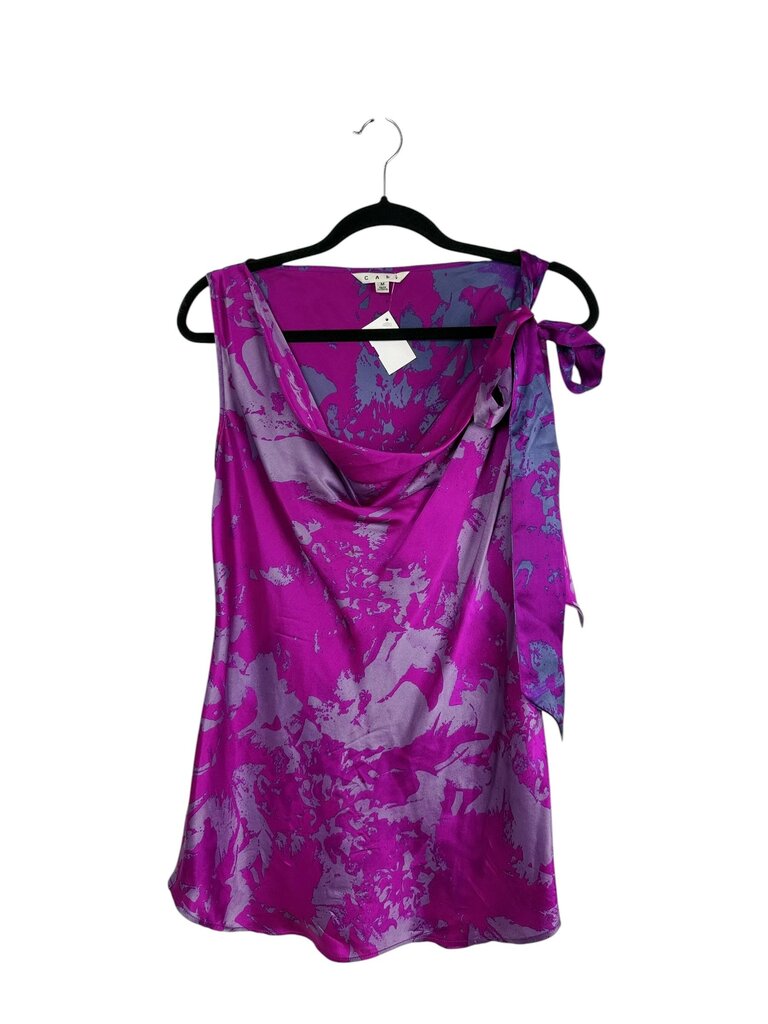CABI COWL NECK SILK TOP