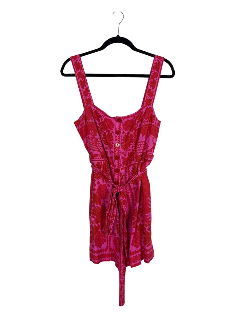 FARM RIO BELTED ROMPER