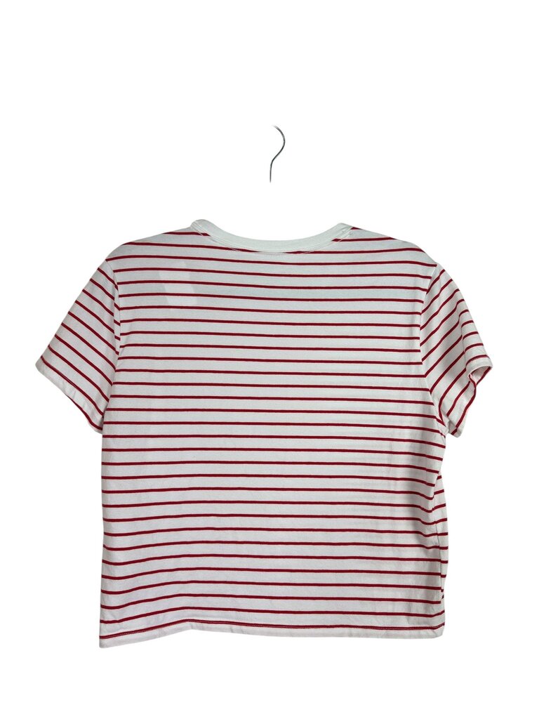 ABERCROMBIE AND FITCH STRIPED TEE SHIRT