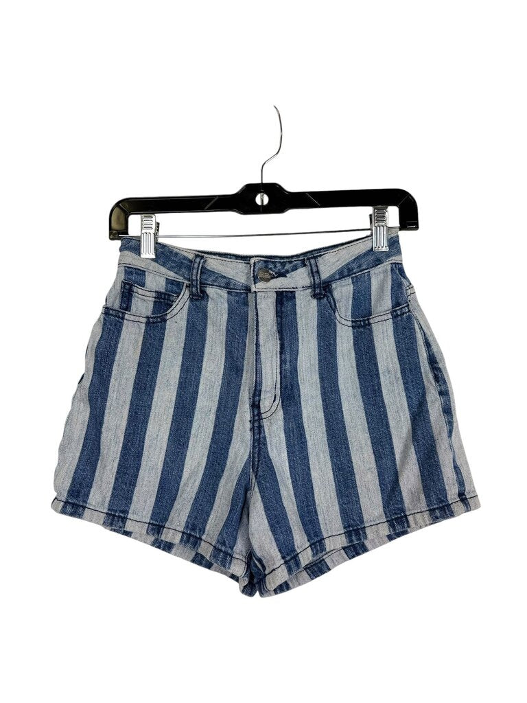 KATE SPADE SATURDAY STRIPED DENIM SHORTS